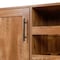 Flash Furniture Elmont Bar and Sideboard w/Shaker Style Single Door Cabinet w/Hanging Glass and Shelves, Lght Brwn NAN-F-HY-B23113-LTBRN-GG - alternate 9